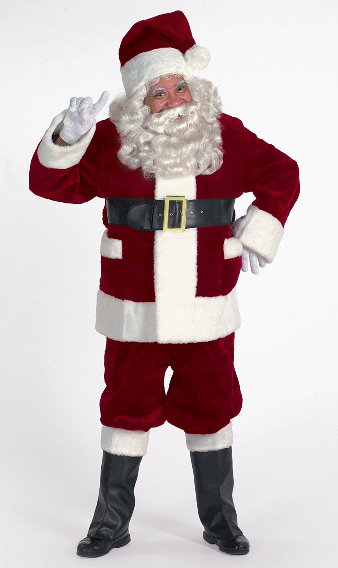 Burgundy DLX Santa Suit