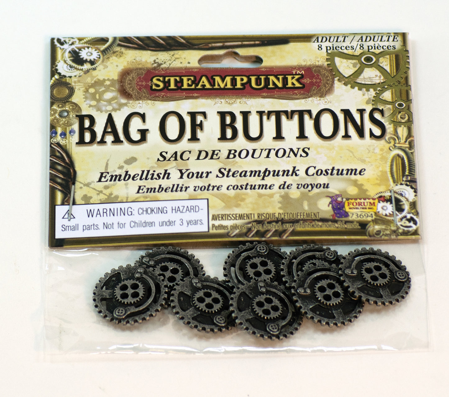 Steam Punk Bag of Buttons