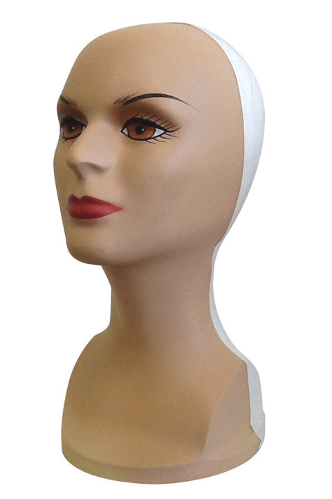 Mannequin Head Plastic/Foam Light
