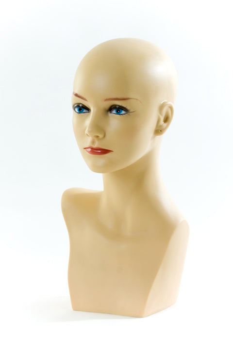 Mannequin Head Rubber Female