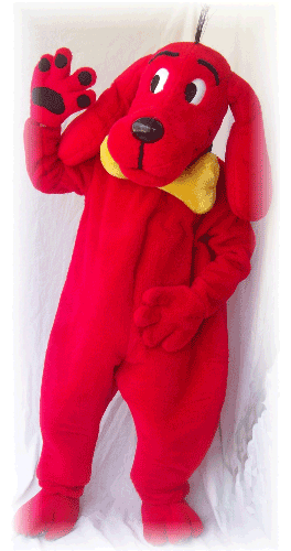 clifford the big red dog dress up Toddler Deluxe Clifford The Big Red Dog Costume