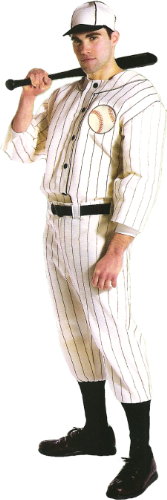 OLD TYME BASEBALL PLAYER large size