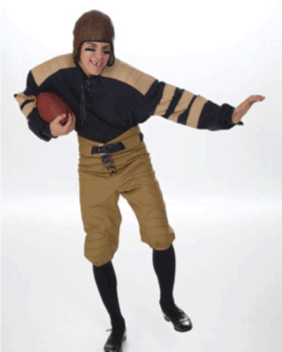 LEATHER HEAD BLUE large size