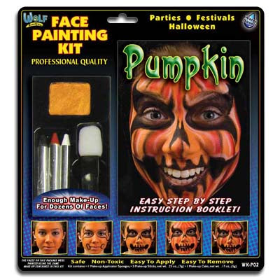 Face Painting Kit - Pumpkin