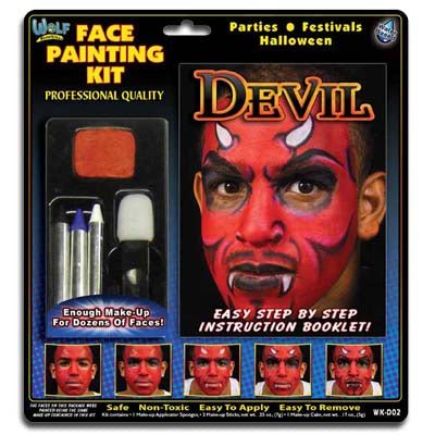 Face Painting Kit - Devil