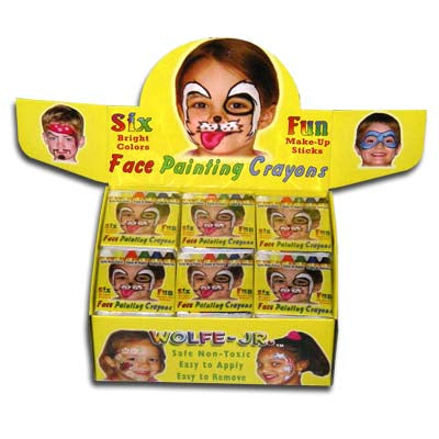 Face Painting Crayons 36 Pack Box