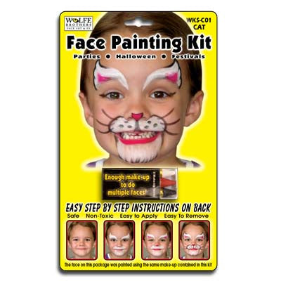 Mini Face Painting Kits - Cat