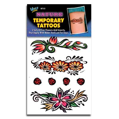 Temporary Tattoos - Nature