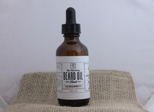 Mini Moustachery Beard Oil