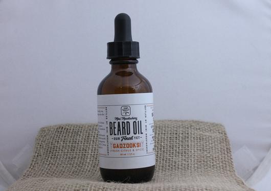 Mini Moustachery Beard Oil