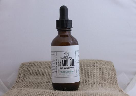 Mini Moustachery Beard Oil