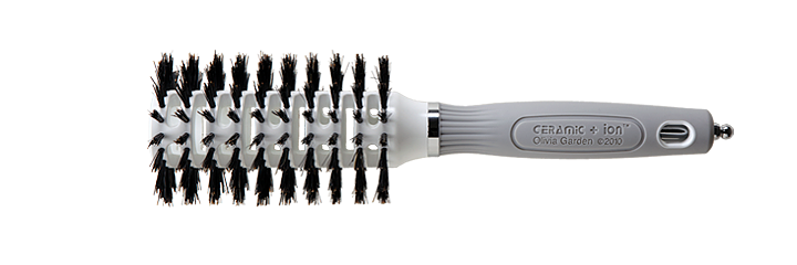 Olivia Garden - Ceramic Ion Turbo Vent Boar Round 2 1/2 in