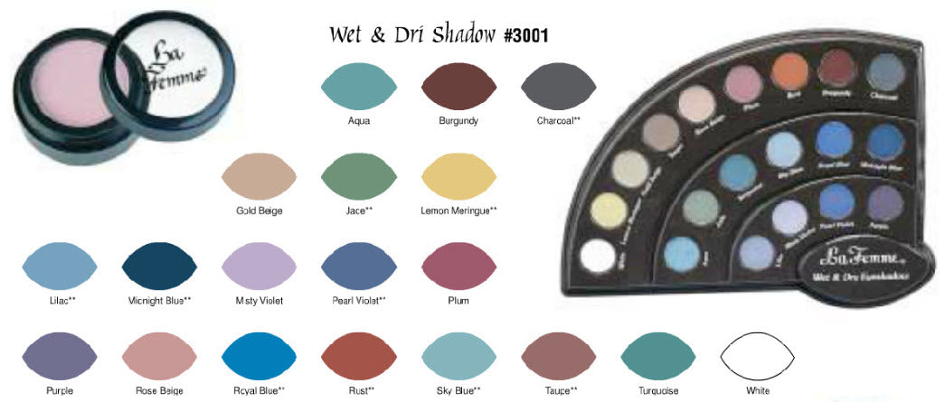La Femme Wet & Dry Eye Shadow