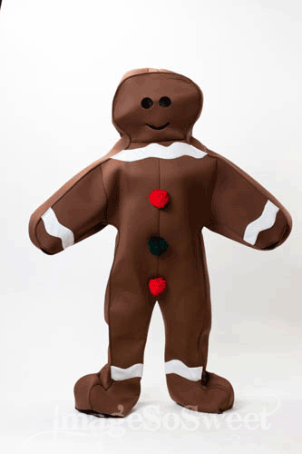 GINGERBREAD MAN one size fits all