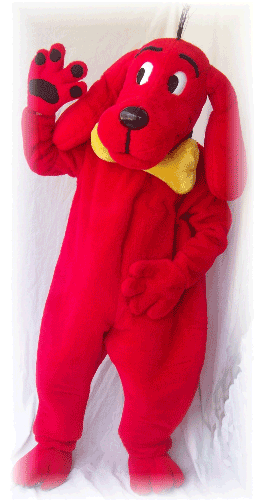 BIG RED DOG COSTUME one size fits all