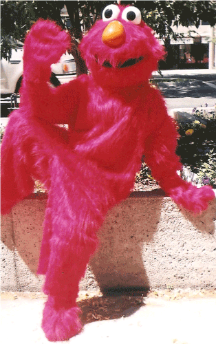 RED MONSTER COSTUME one size fits all
